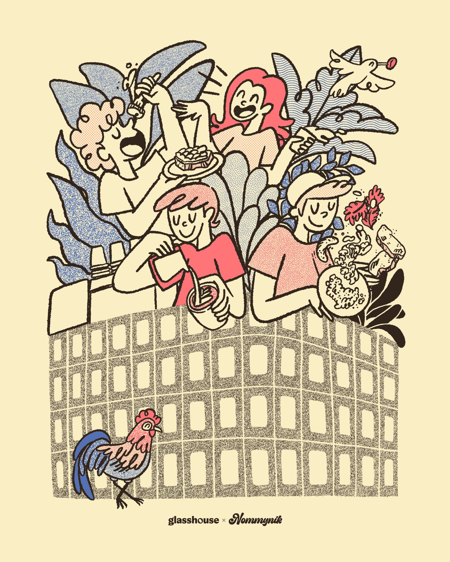 Glasshouse x Nommynik 8th Anniversary Shirt (Limited Edition)