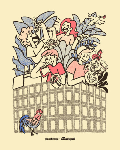 Glasshouse x Nommynik 8th Anniversary Shirt (Limited Edition)