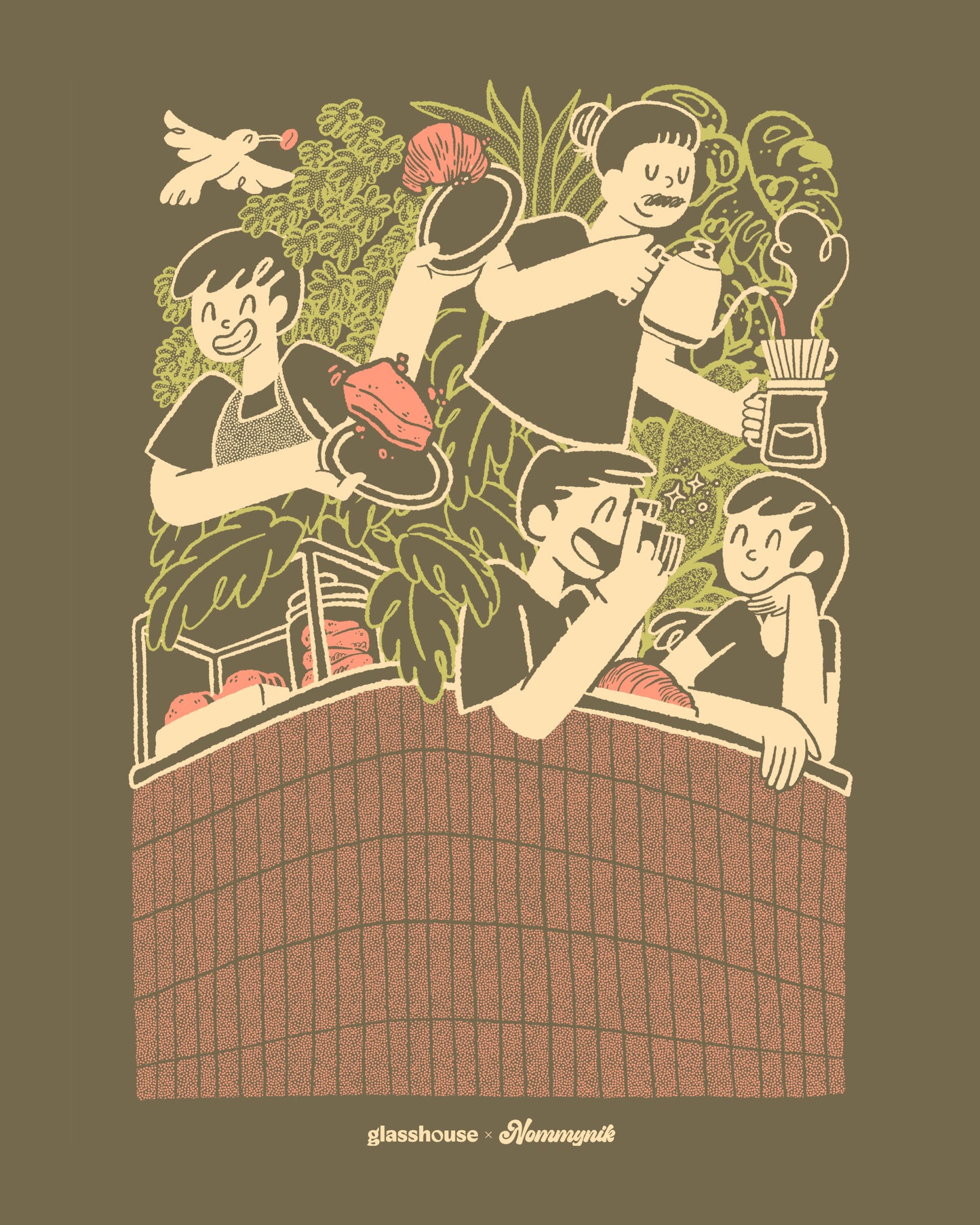 Glasshouse x Nommynik 8th Anniversary Shirt (Limited Edition)